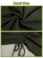 NSPSTT Medieval Off-Shoulder Ren Faire Dress with Corset