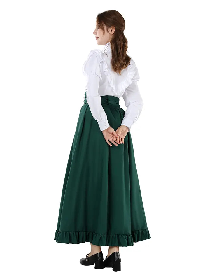 Renaissance Dress - Puff Sleeve Cottagecore Outfit Set