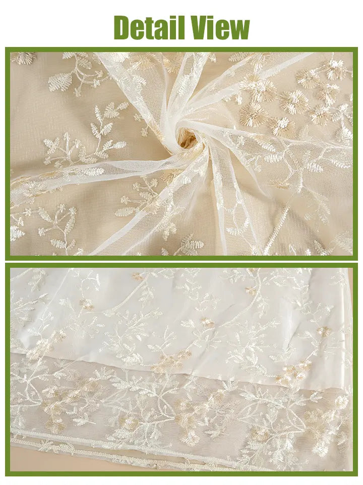 Victorian Dress - Lace Trim Puff Sleeve Renaissance Fair Costume
